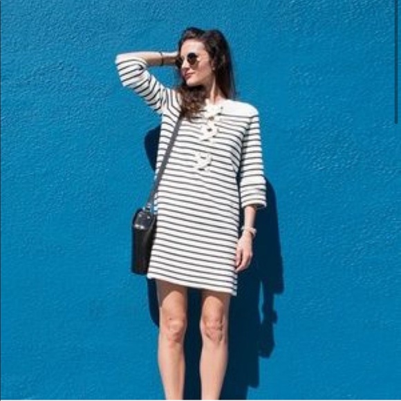 NWT striped lace up knit dress - Picture 9 of 10